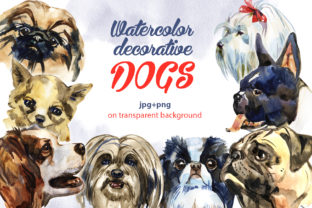 Charming Decorative Dogs Cliparts for Creative Projects