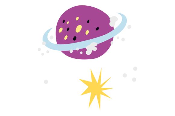 Cute Planet and Star: A Playful Font for Kid-Focused Brands