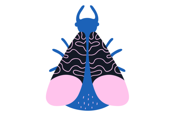Decorative Fly: A Folk Art Typeface with Wings
