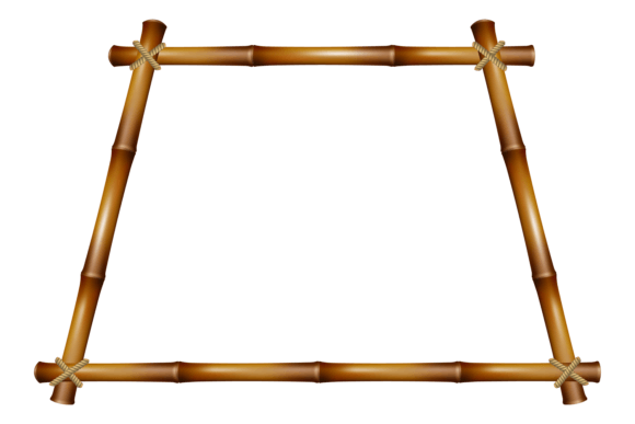 Decorative Wooden Stick Frame: Organic Style for Modern Brands
