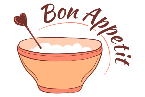 Enjoy Your Meal Decorative French Letter: A Feast for the Eyes