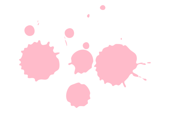 Pink Stains: Unleashing Abstract Ink Splash Energy