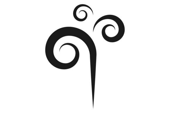 Spiral Ink Stroke: The Decorative Water Splash Font