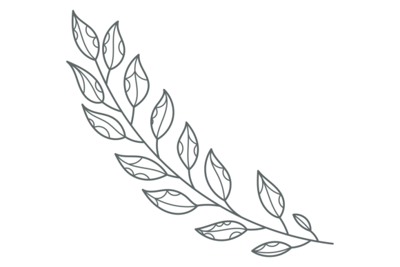The Botanical Beauty of Plant Branch Decorative Elements