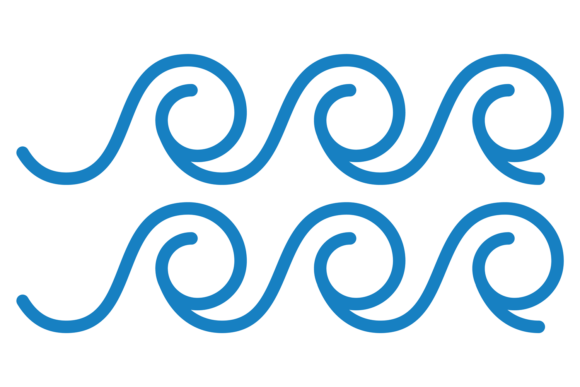 The Elegance of Blue Line Swirls Ornament: A Designer's Guide