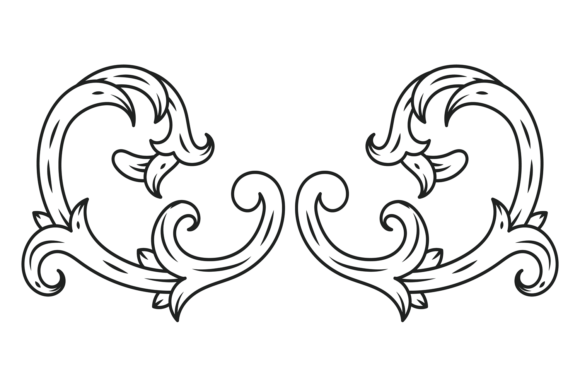 Unveiling Decorative Victorian Ornament. Ancient E: A Timeless Design Asset